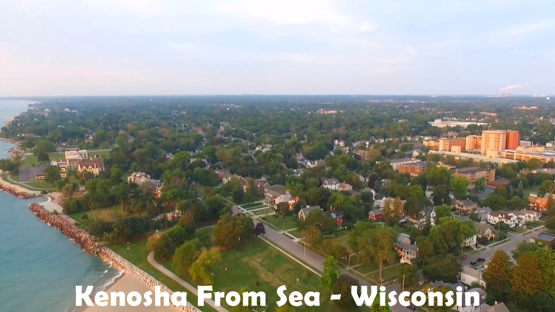 Kenosha From Sea - Wisconsin 